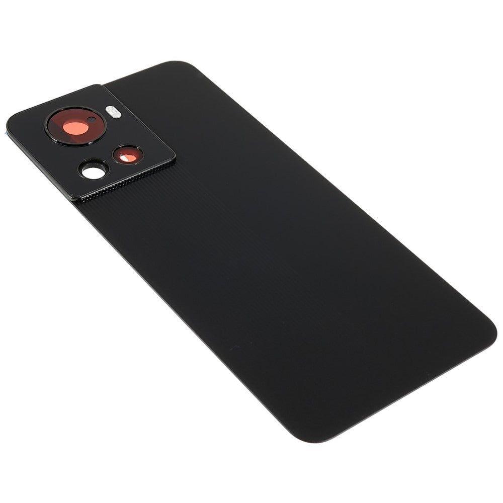 Tapa Bateria Back Cover + Lente Camara Trasera OnePlus 10R 5G Negro