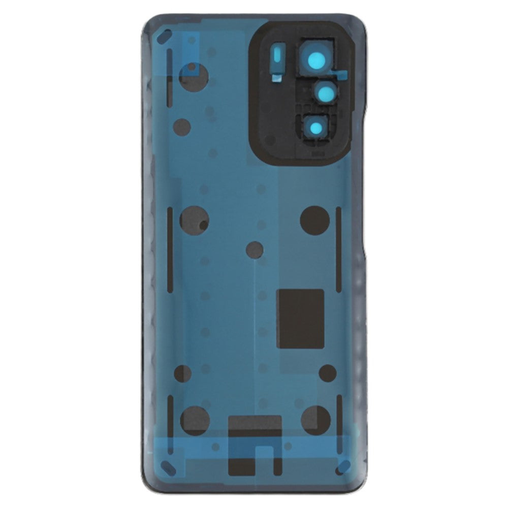 Tapa Bateria Back Cover + Lente Camara Trasera Xiaomi Redmi K40 Pro Azul