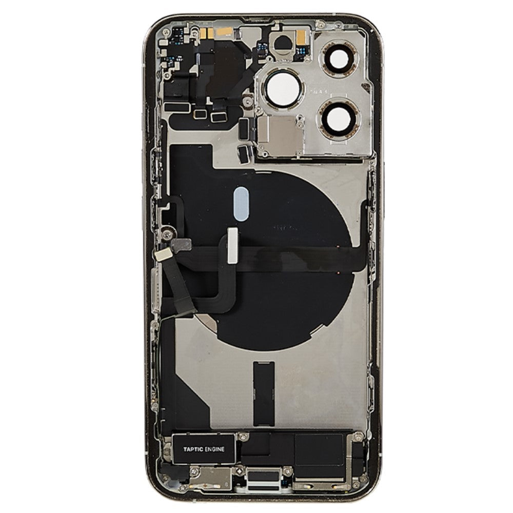 Carcasa Chasis Tapa Bateria + Piezas Apple iPhone 13 Pro Blanco