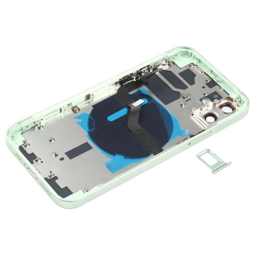 Carcasa Chasis Tapa Bateria + Piezas Apple iPhone 12 Verde