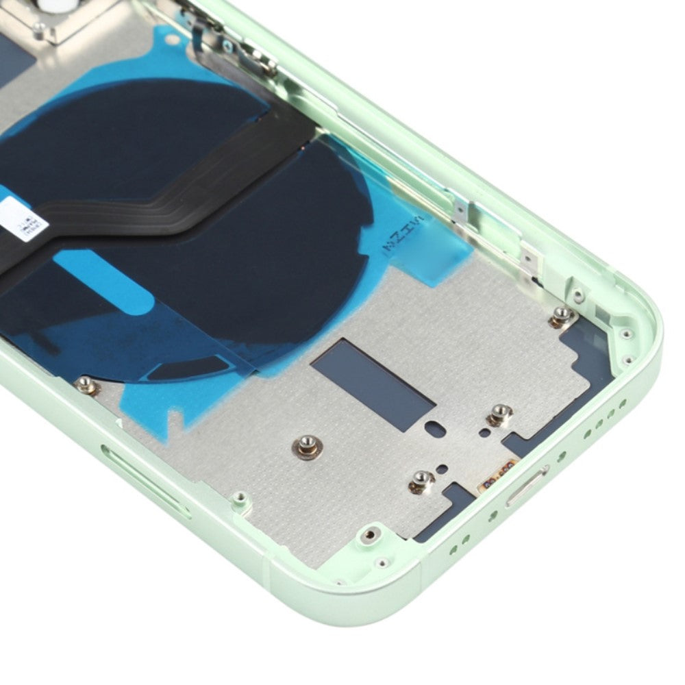 Carcasa Chasis Tapa Bateria + Piezas Apple iPhone 12 Mini Verde