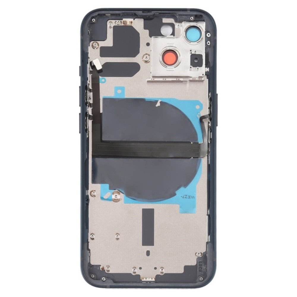 Carcasa Chasis Tapa Bateria + Piezas Apple iPhone 13 Negro