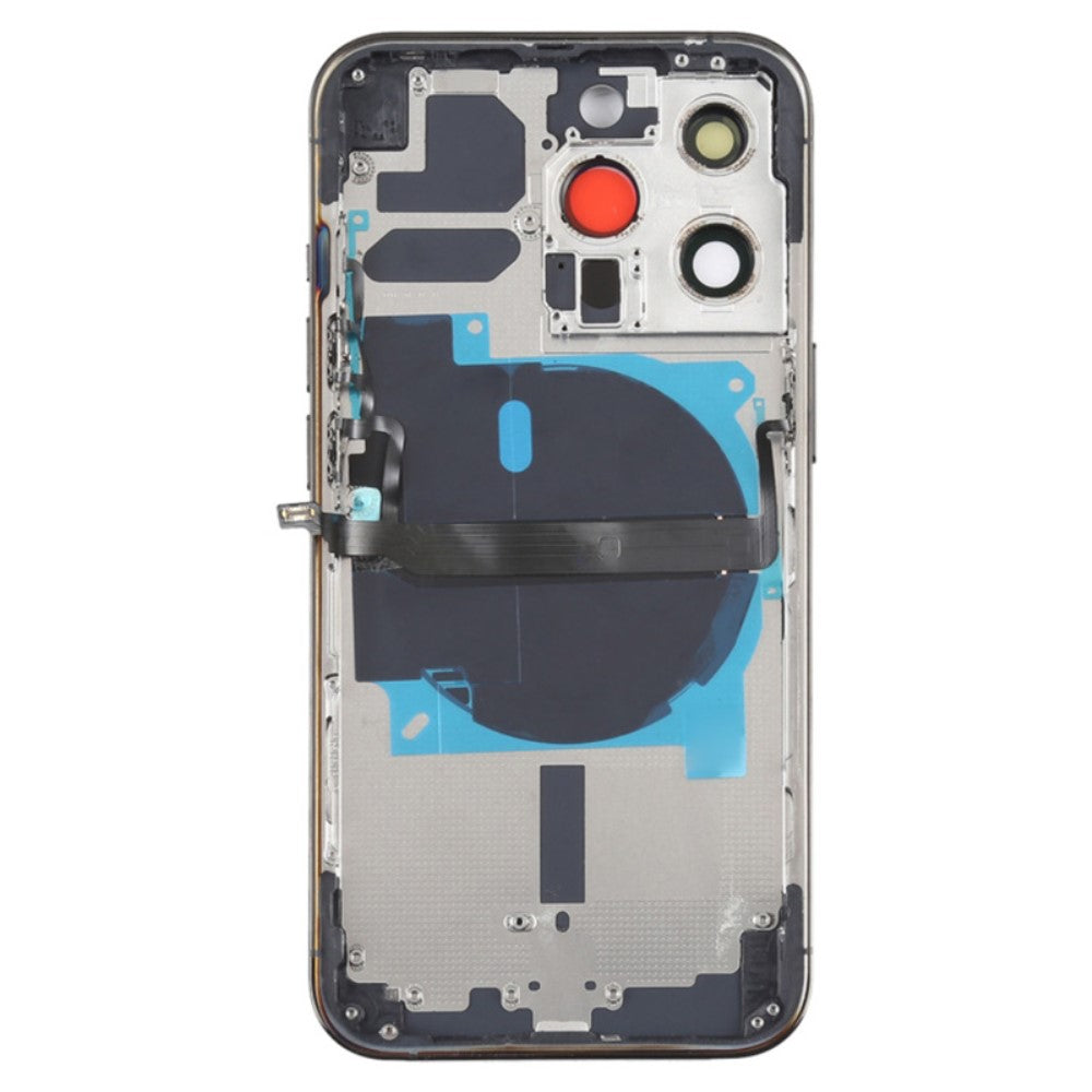 Carcasa Chasis Tapa Bateria + Piezas Apple iPhone 13 Pro Negro