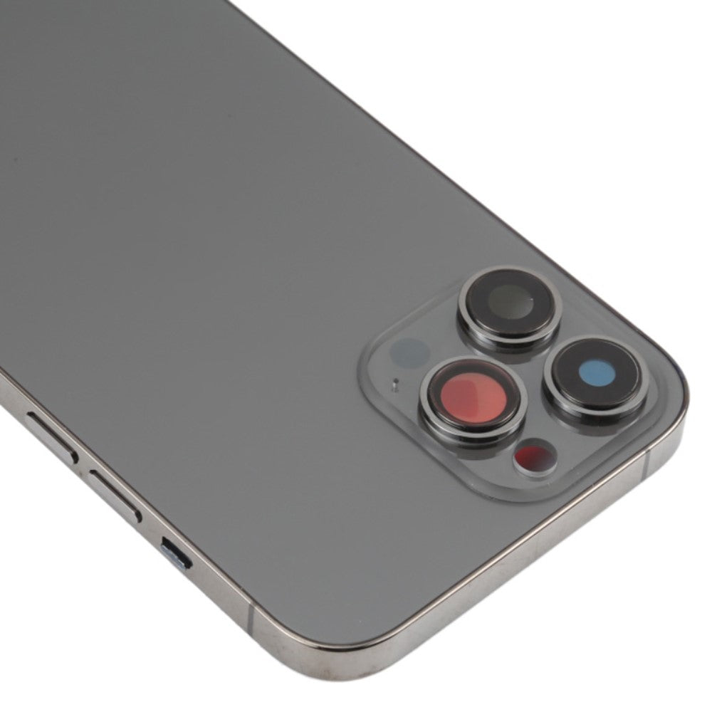 Châssis Cover Battery Cover + Pièces Apple iPhone 13 Pro Max Noir
