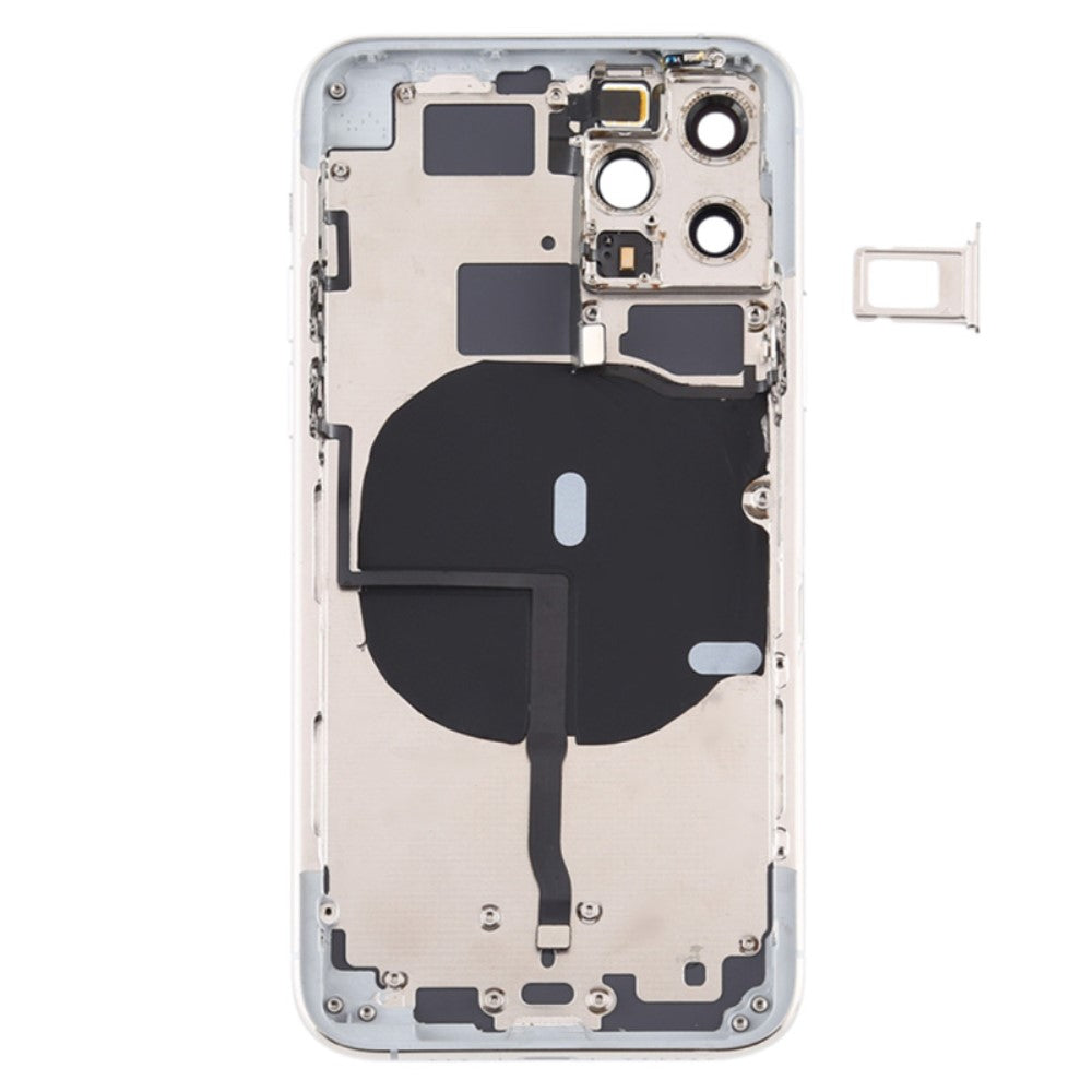Châssis Cover Battery Cover + Pièces Apple iPhone 11 Pro Max Argent