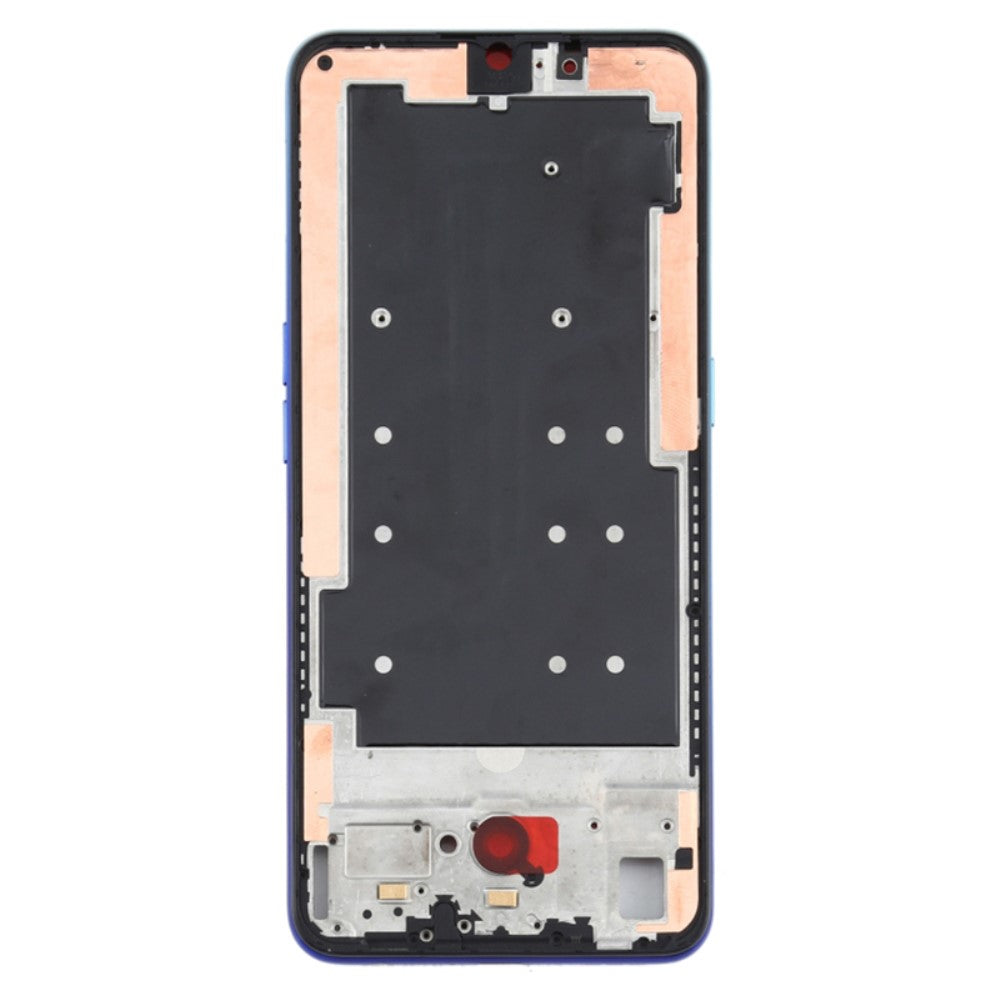 Châssis à cadre central LCD Oppo Reno3 5G / Reno3 Youth / F15 / Find X2 Lite / K7 (2020) Bleu