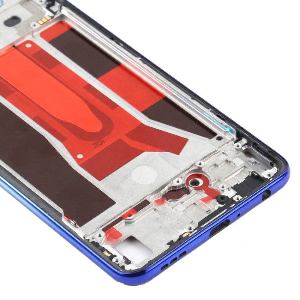 Châssis à cadre central LCD Oppo Reno3 5G / Reno3 Youth / F15 / Find X2 Lite / K7 (2020) Bleu