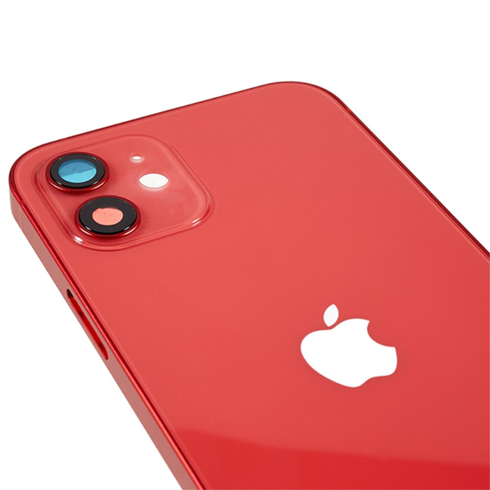 Châssis Boîtier Cache Batterie (avec Logo CE) iPhone 12 Rouge