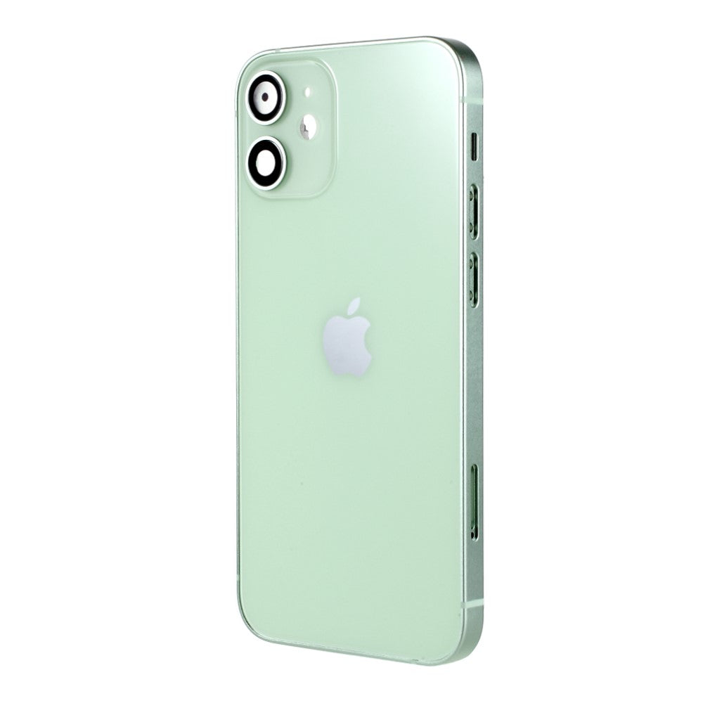 Cache batterie du boîtier de châssis (avec logo CE) iPhone 12 Mini vert