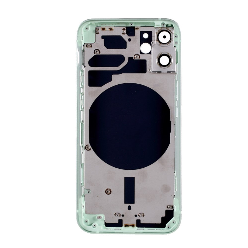 Cache batterie du boîtier de châssis (avec logo CE) iPhone 12 Mini vert