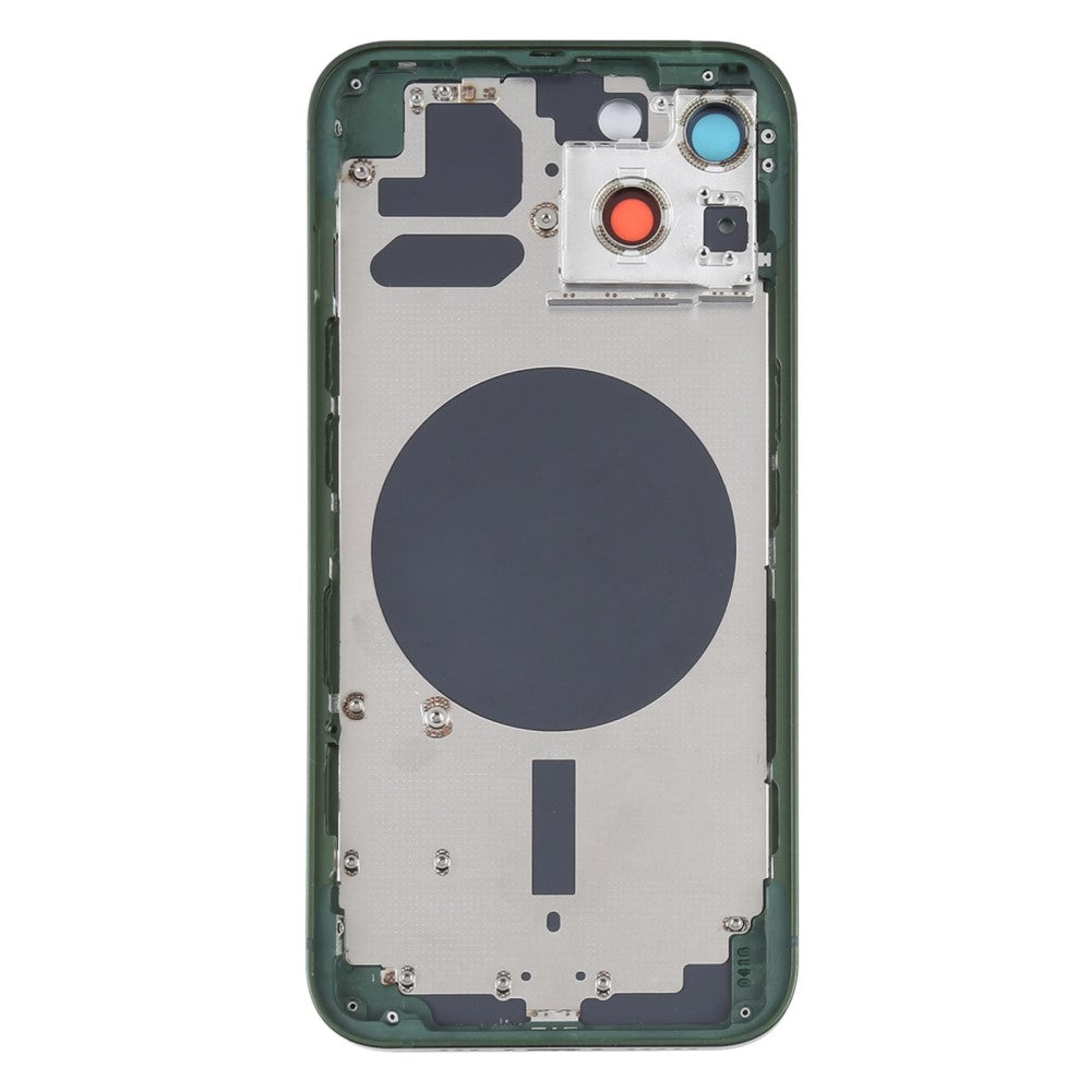 Carcasa Chasis Tapa Bateria iPhone 13 Verde