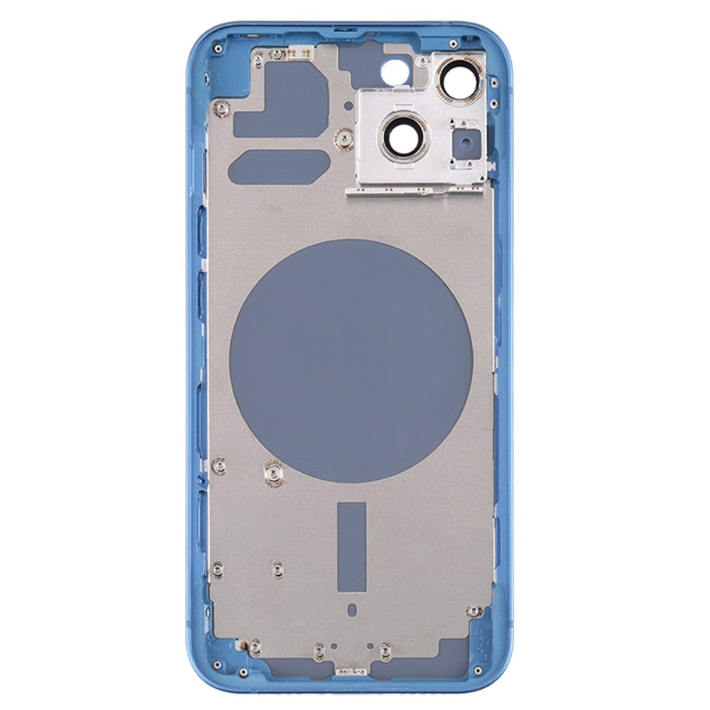 Carcasa Chasis Tapa Bateria iPhone 13 Azul