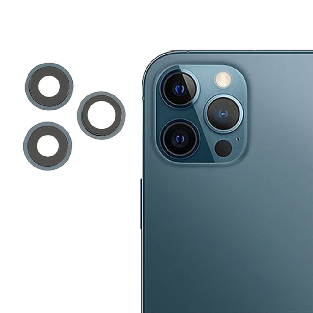 Rear Camera Lens Cover (Glass Only) Apple iPhone 12 Pro Blue