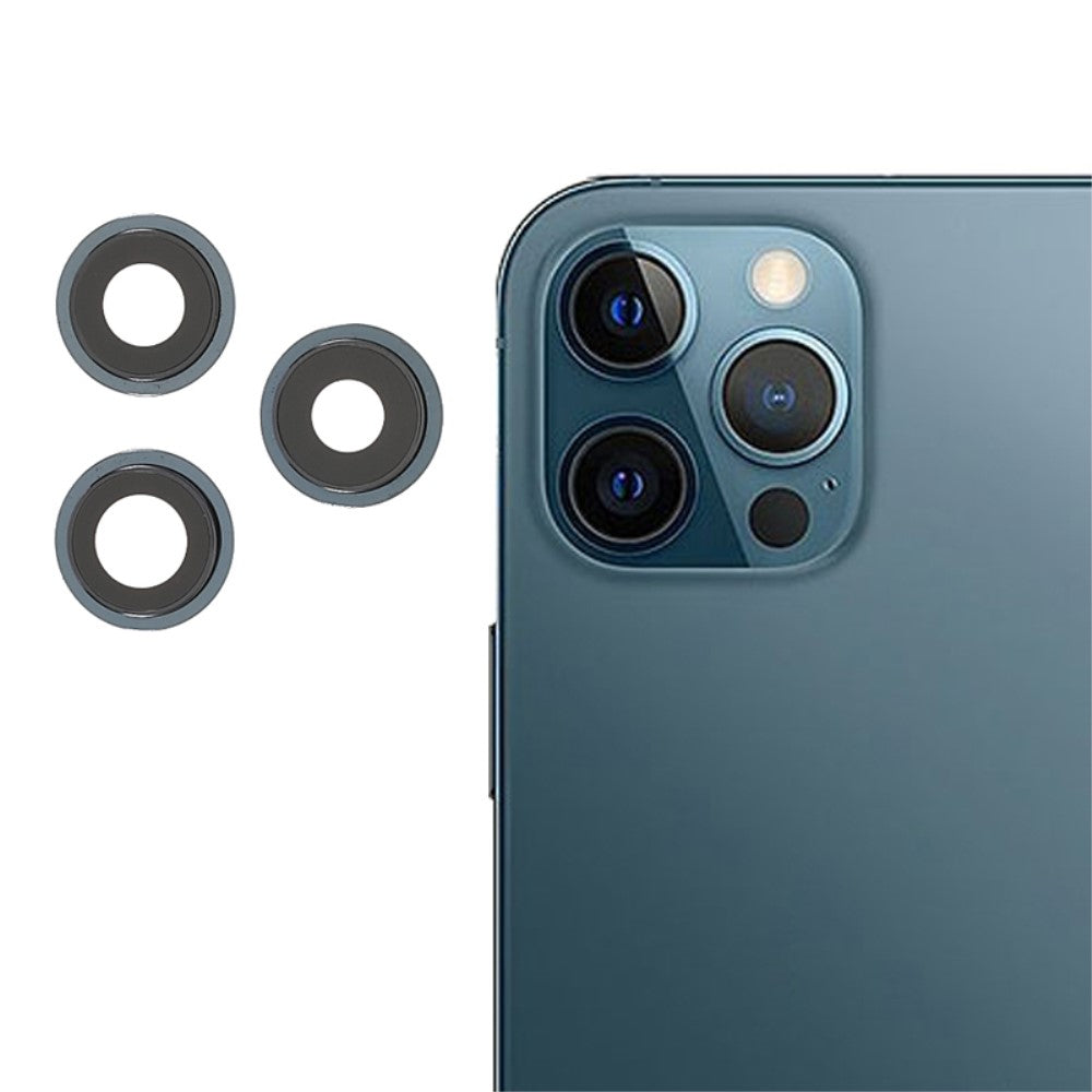 Rear Camera Lens Cover (Glass Only) Apple iPhone 12 Pro Max Blue