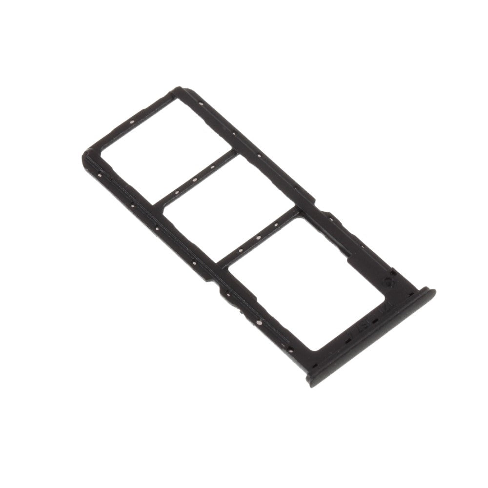 Plateau porte-carte SIM Micro SIM / Micro SD Oppo A7 Noir