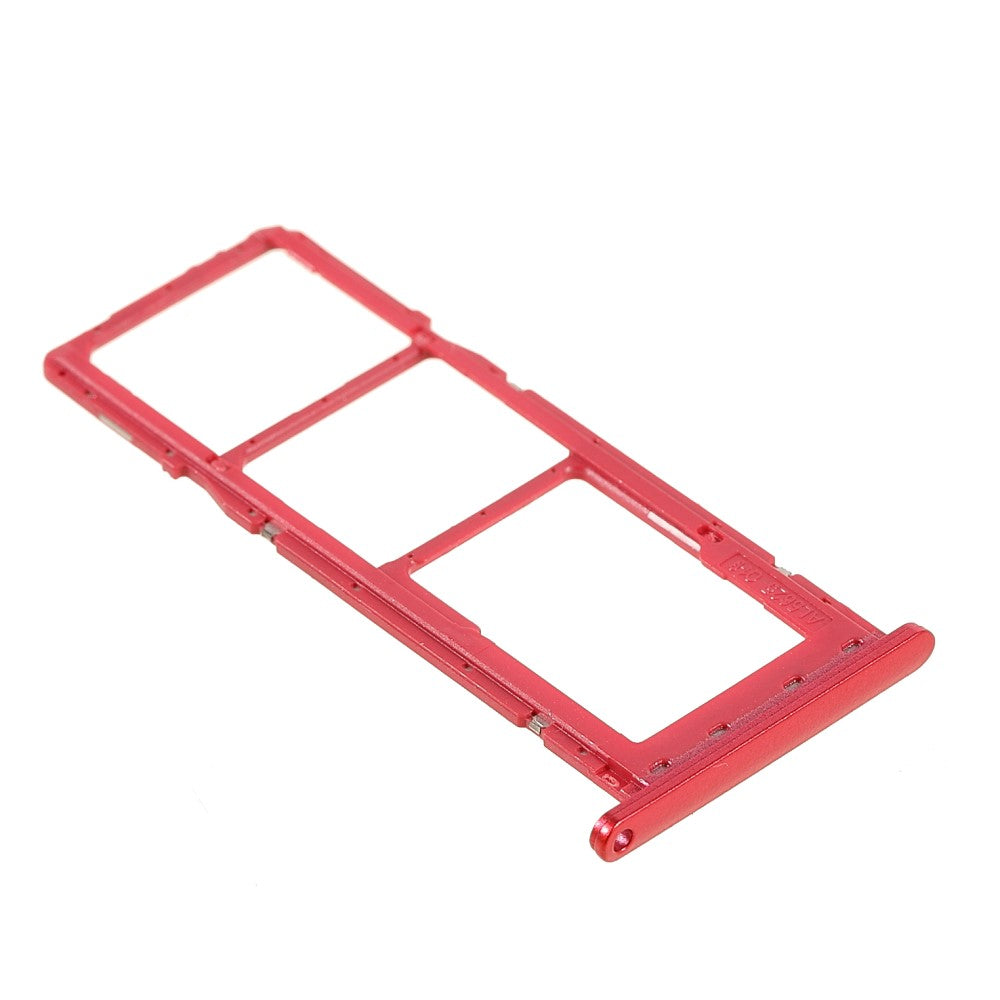 SIM Holder Tray Micro SIM / Micro SD Samsung Galaxy A03s Red