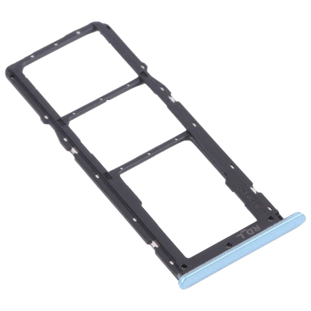 SIM 1 Holder + SIM 2 Holder / Micro SD Realme C20 RMX3063 / C20A RMX3061 Blue