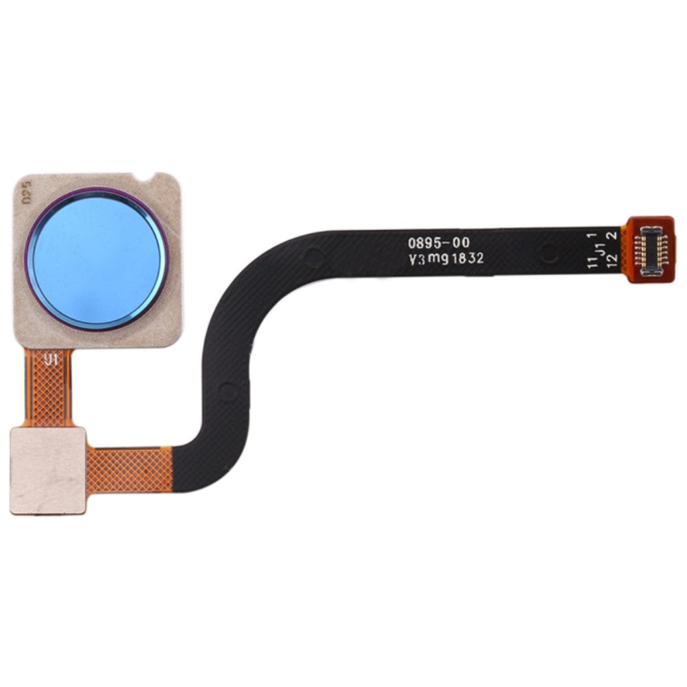 Boton Home + Flex + Sensor Huella Xiaomi Mi 8 SE (5.88 pulgadas) Azul