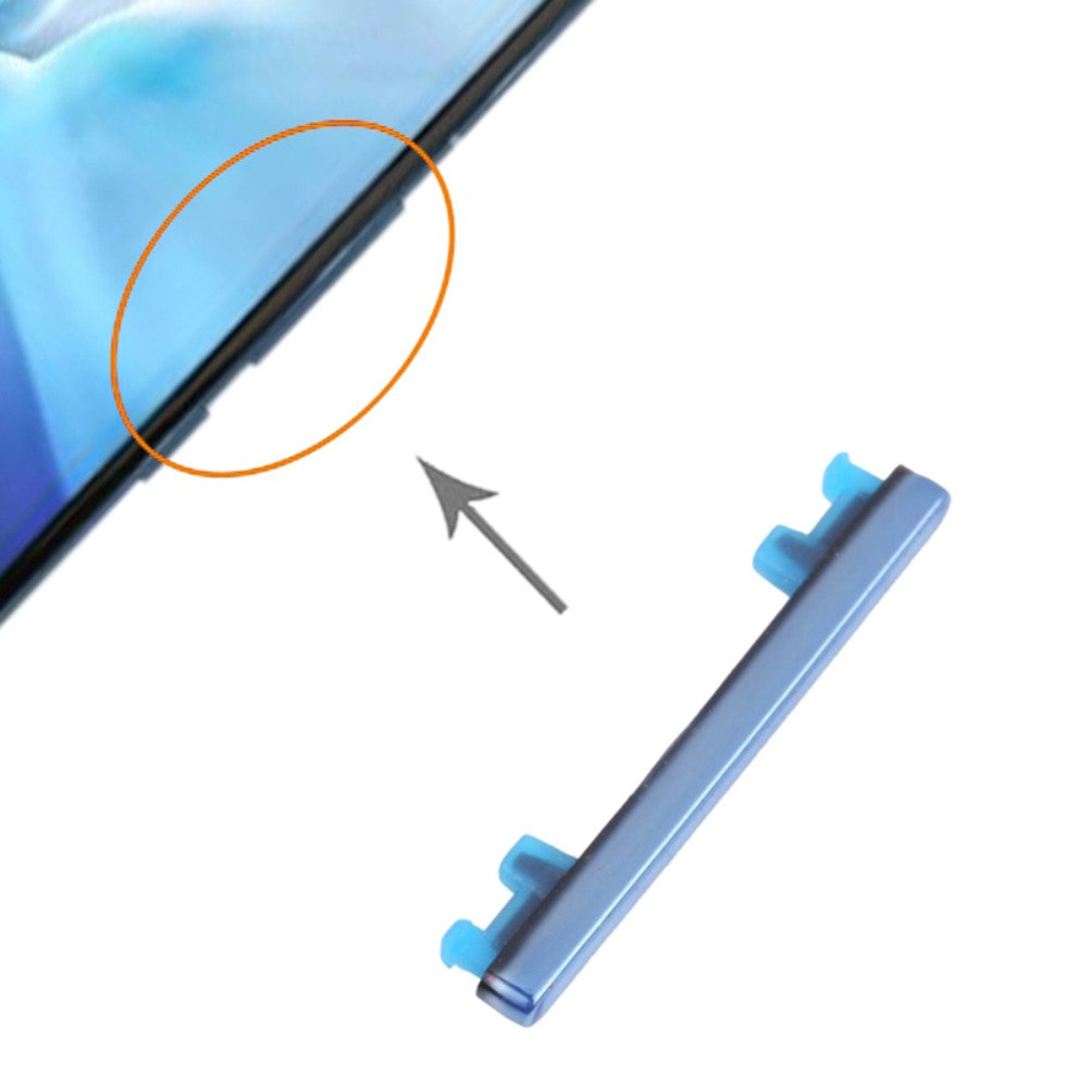 Boton Exterior Volumen Xiaomi Mi 11 Lite 4G / 5G Azul