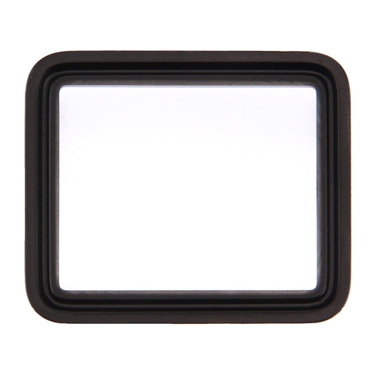 Lentille extérieure en verre de l'écran avant pour Apple Watch Series 1 38 mm (noir)