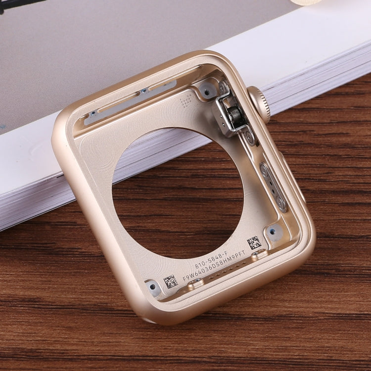 Cadre central pour Apple Watch Series 1 38 mm (or)