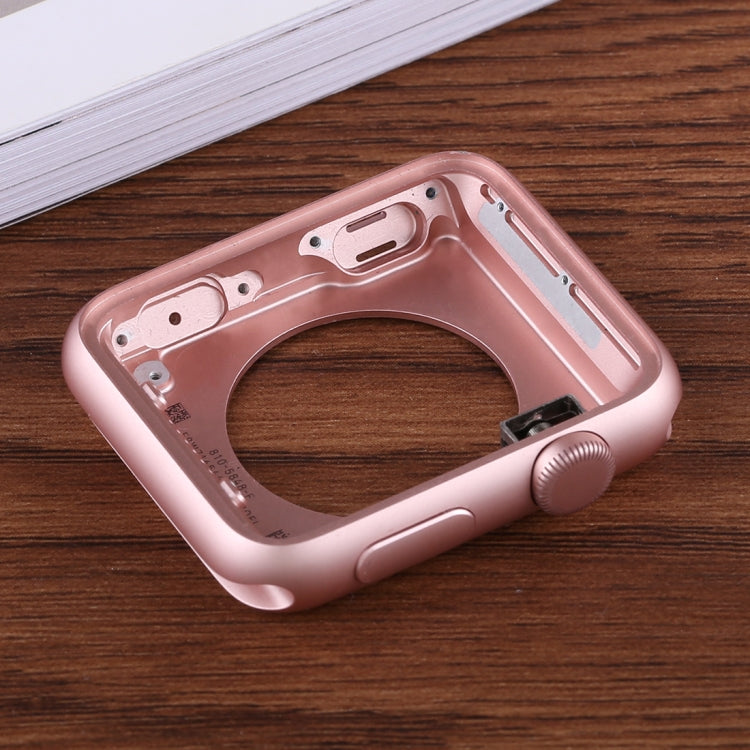 Cadre central pour Apple Watch Series 1 38 mm (or rose)