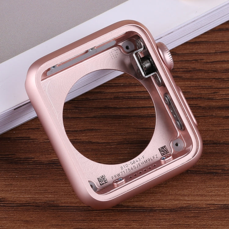 Cadre central pour Apple Watch Series 1 42 mm (or rose)