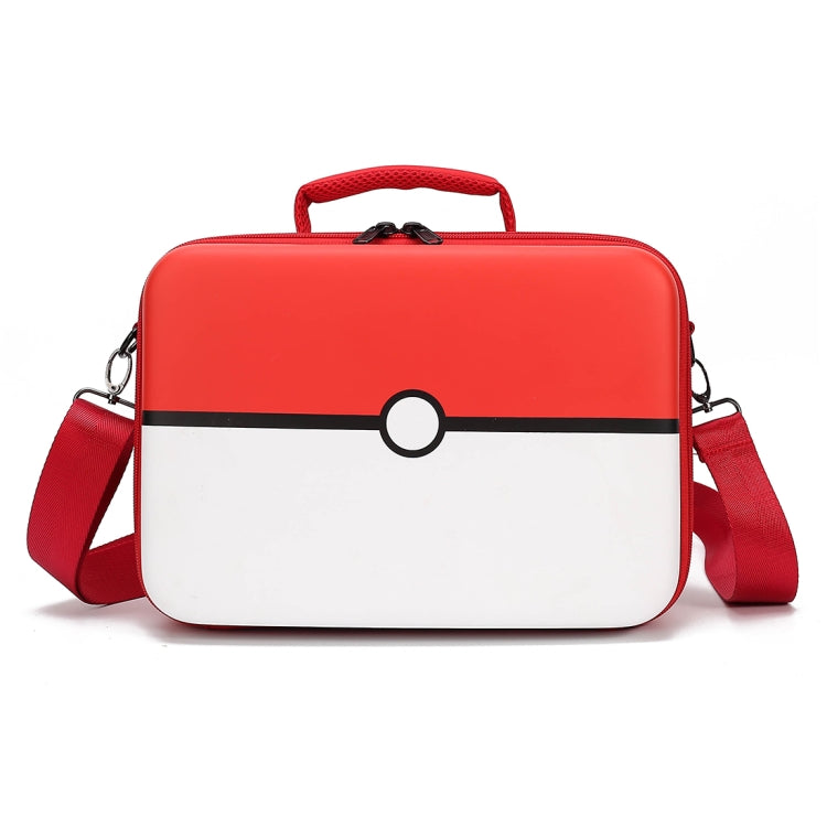 Inclined One-shoulder Storage Bag Portable Multifunction Suitcase Protective Case For Nintendo Switch (Red)