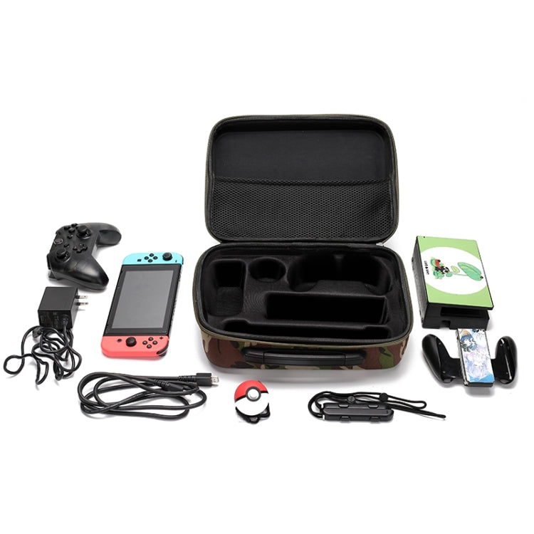 Caja Protectora de la maleta del bolso del almacenamiento de EVA Portátil Para el interruptor de Nintendo (Camuflaje)