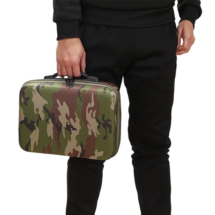 Sac de rangement portable EVA Valise Housse de protection pour Nintendo Switch (Camouflage)