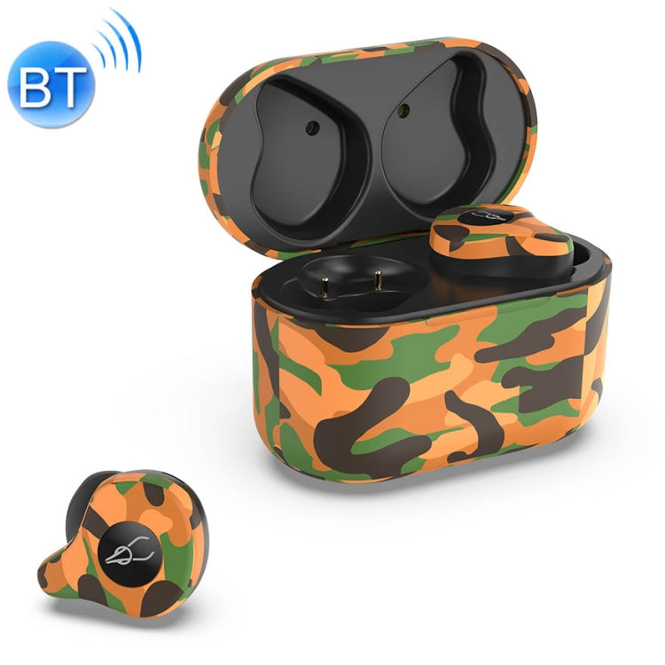 Sabbat X12 Ultra IPX3 Waterproof Bluetooth 5.0 Wireless Bluetooth Headset with Charging Box Support Voice Assistant and HD Calls