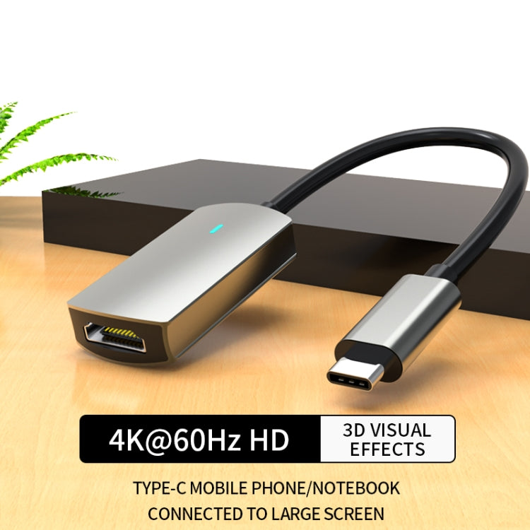 BX-1H USB-C / Tipo C a 4K adaptador de aleación de Aluminio HDMI HDMI HDMI