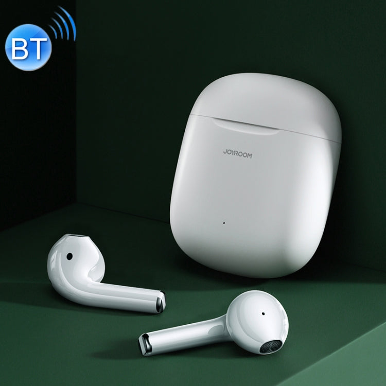 Joyroom JR-T13 Pro Semi-in-Ear Bilateral TWS Wireless Bluetooth Auricular con compartimiento de Carga (Blanco)