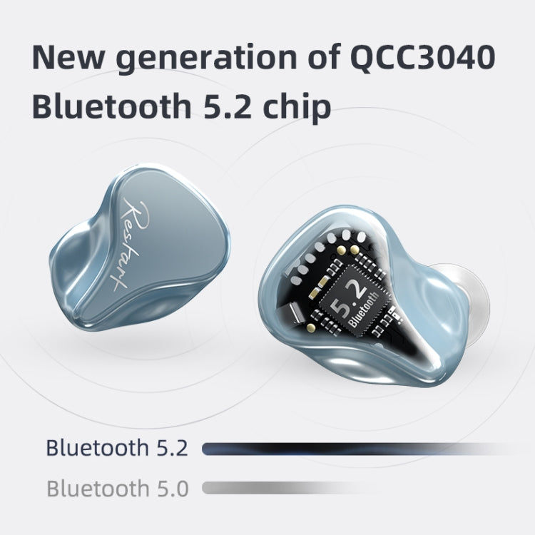 KZ SKS 1dd + 1ba tecnología híbrida Inalámbrica Bluetooth 5.2 Deportes en la Oreja Auricular (Azul)