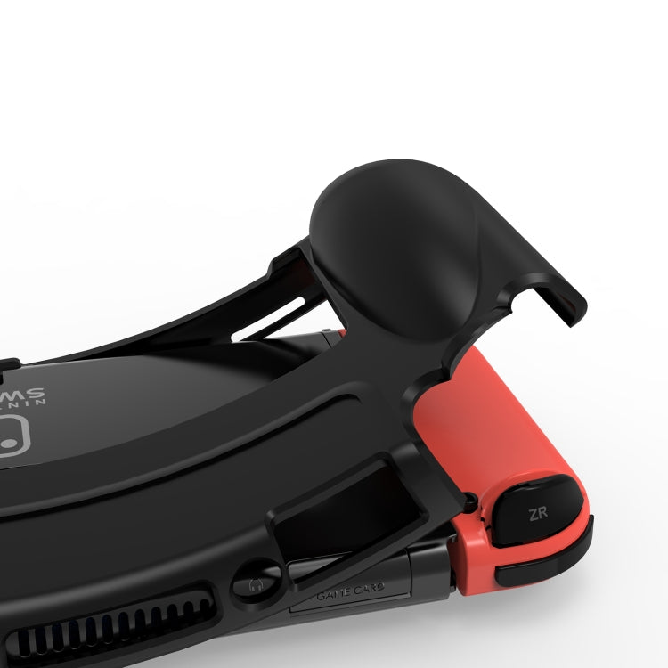 Consola de juegos antideslizante y a Prueba de golpes TPU Cubierta Protectora Para el interruptor Nintendo Oled (Negro)
