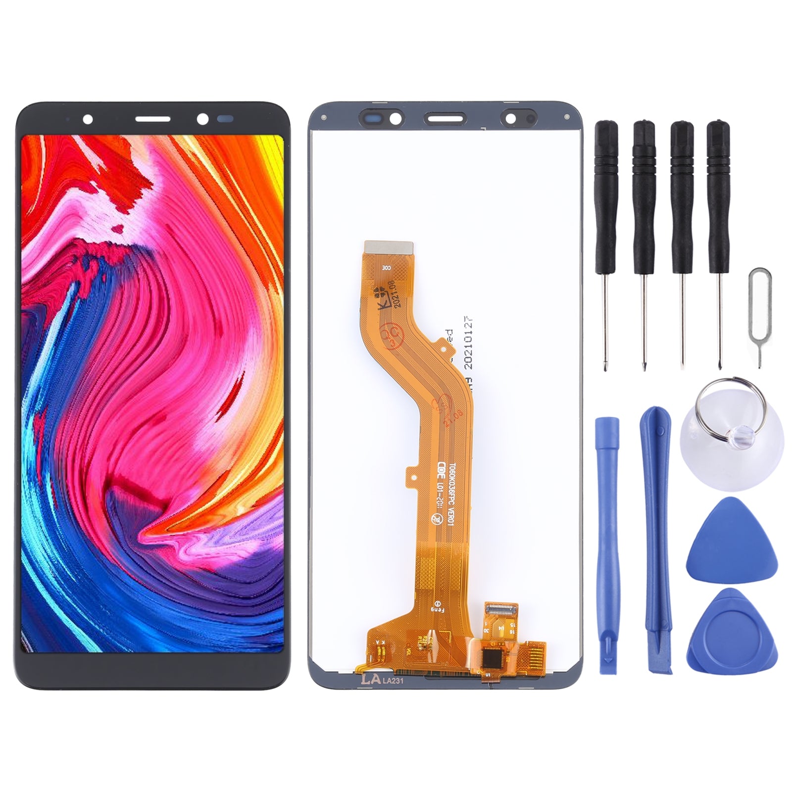 LCD Screen + Touch Digitizer ITEL A56 / A56 Pro