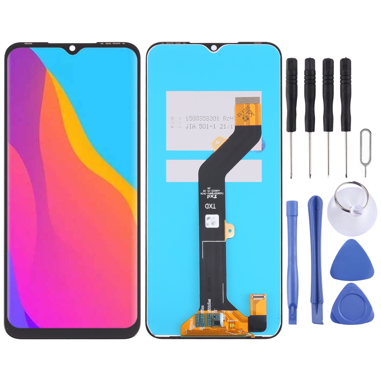 LCD Screen + Touch Digitizer ITEL P36 / P36 Pro Lte