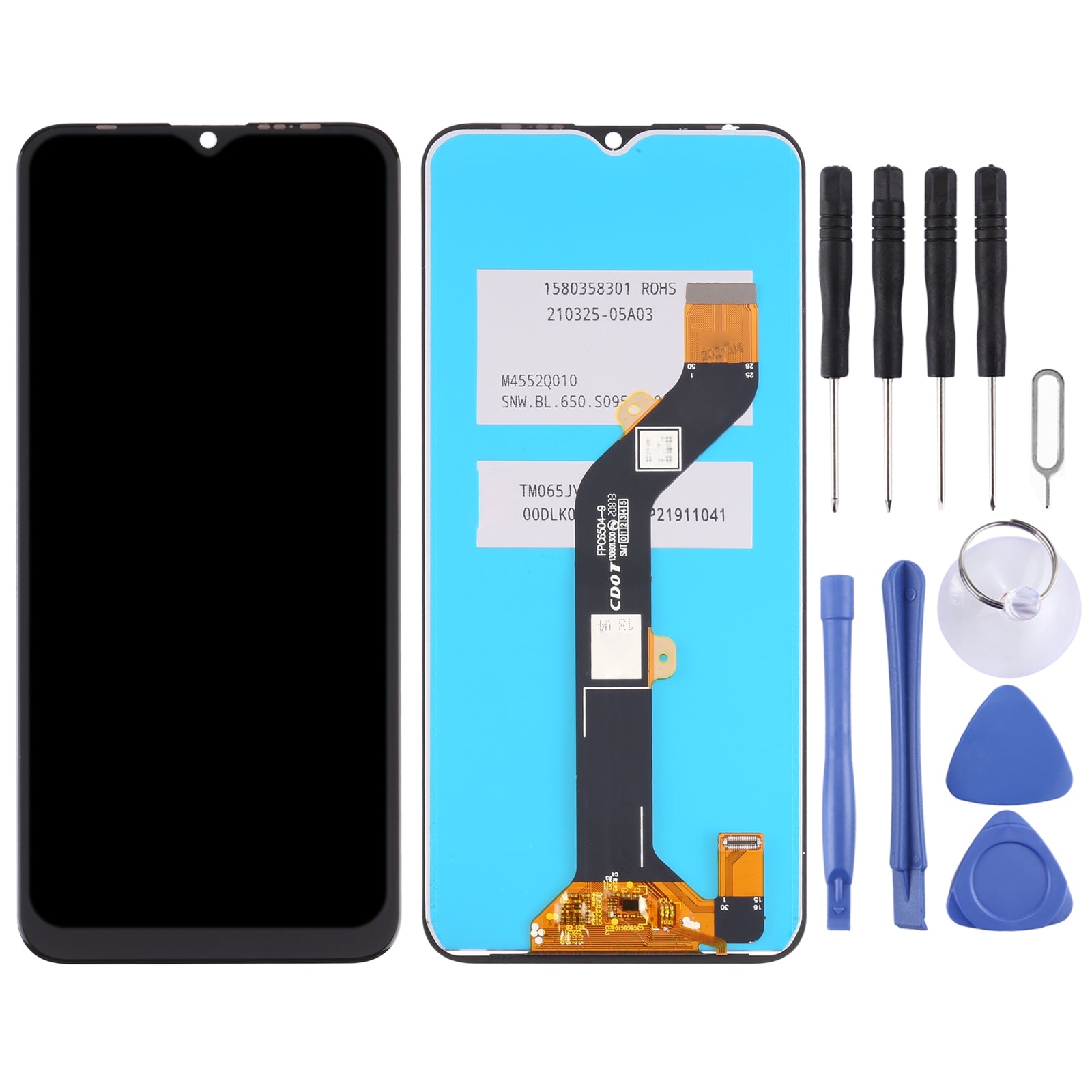 LCD Screen + Touch Digitizer ITEL P37