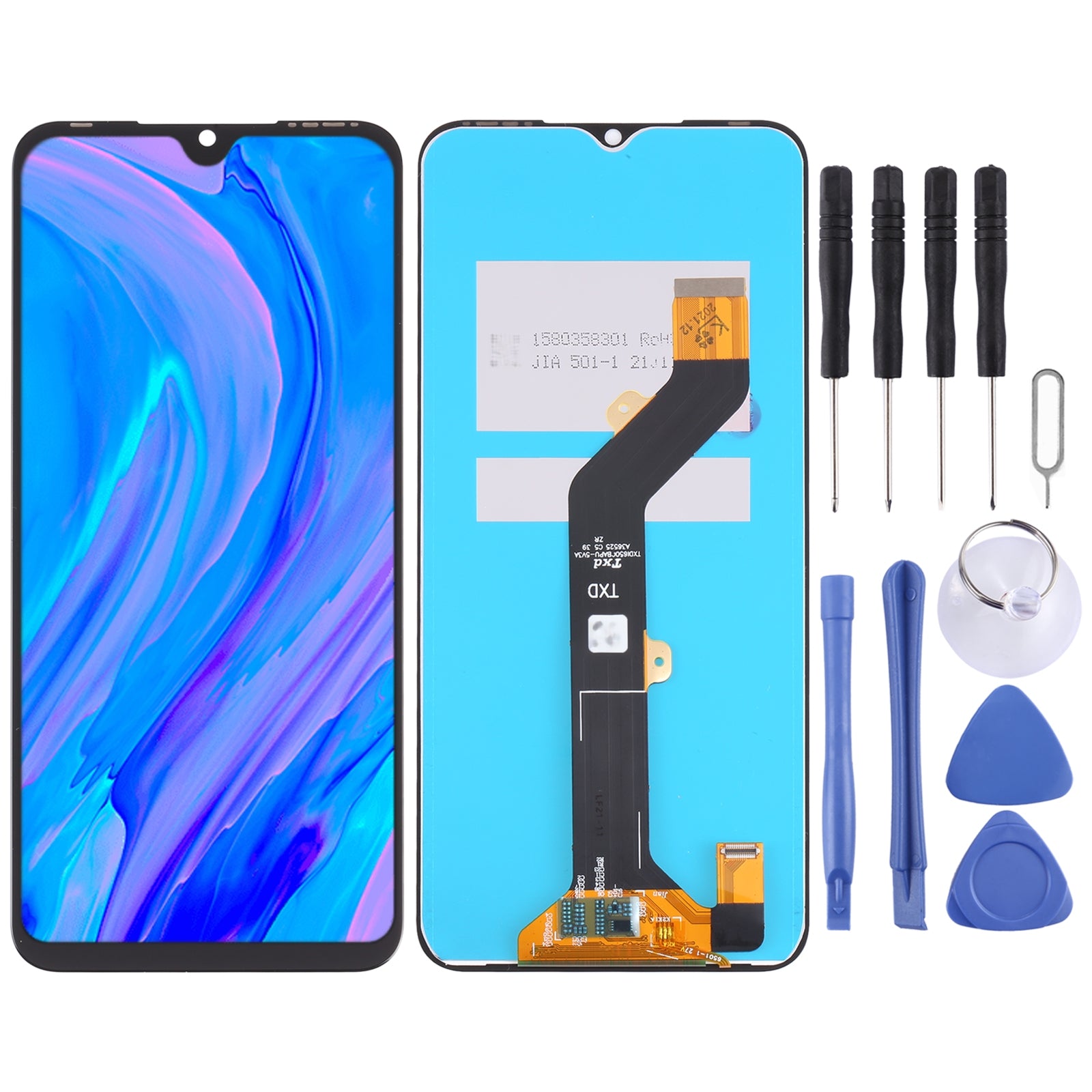 LCD Screen + Touch Digitizer ITEL S16