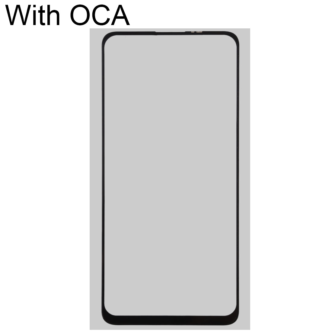 Front Screen Glass + OCA Vivo Z5X Adhesive