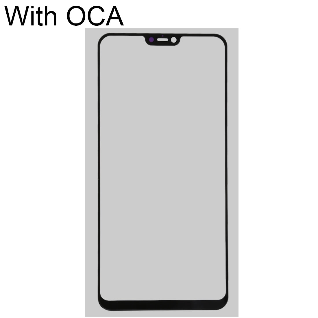 Front Screen Glass + OCA Vivo Y85 / Z1 Adhesive