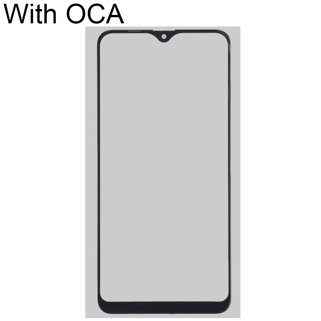 Front Screen Glass + OCA Adhesive Vivo Y93 / Y91 / U1