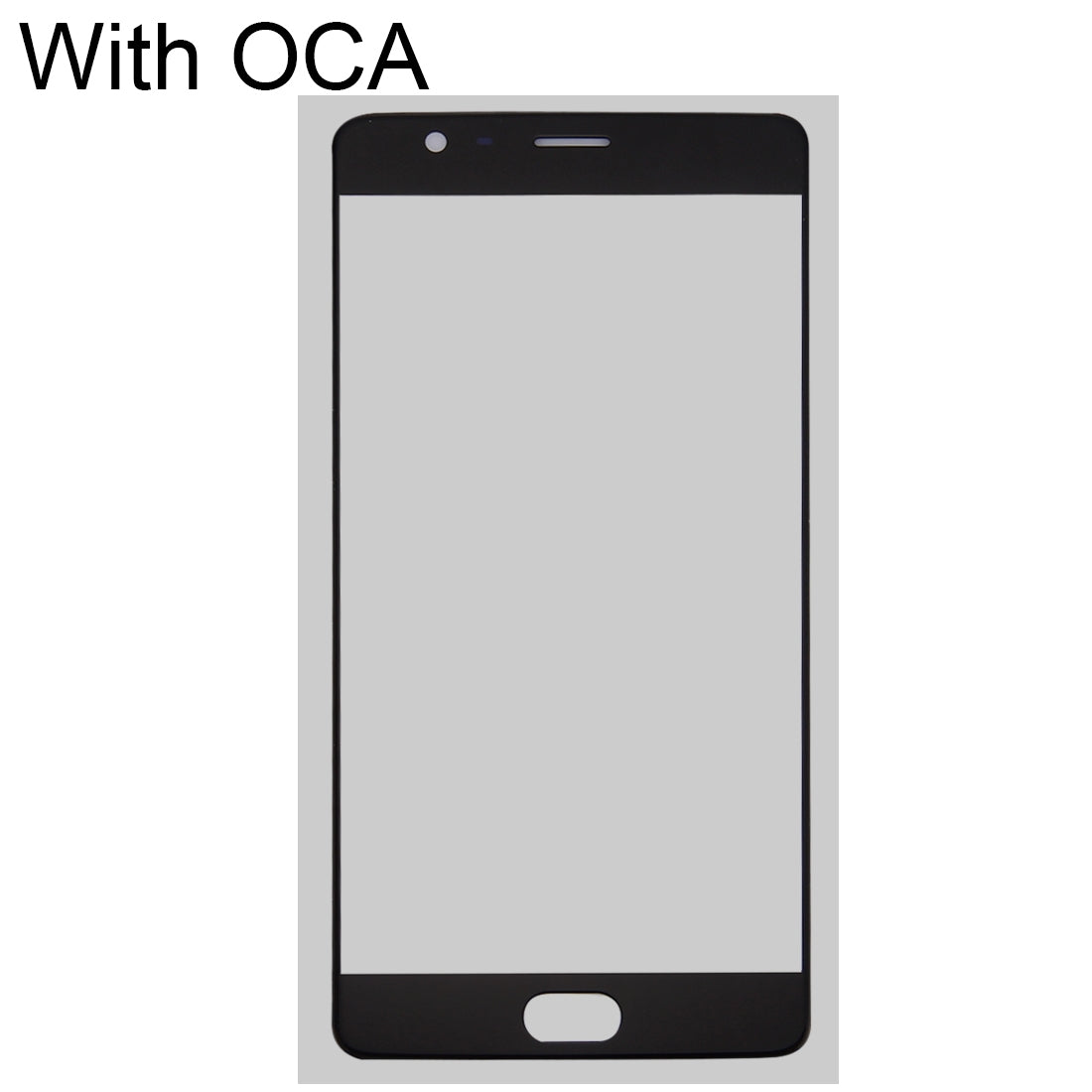 Front Screen Glass + OCA Adhesive OnePlus 3