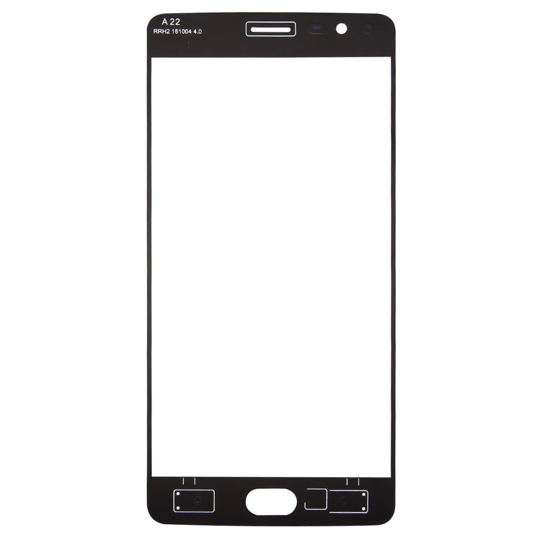 Front Screen Glass + OCA Adhesive OnePlus 3
