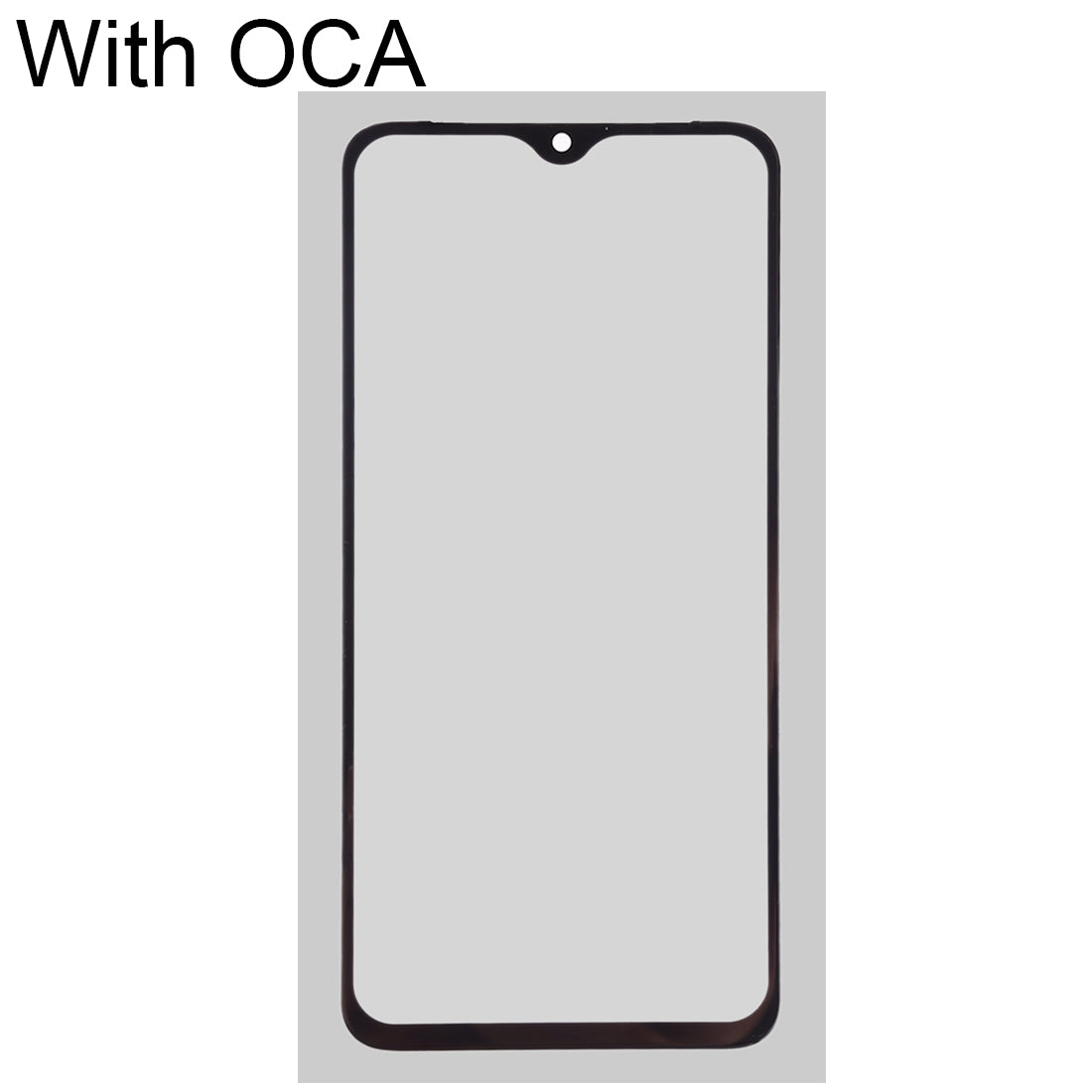 Front Screen Glass + OCA Adhesive OnePlus 6T