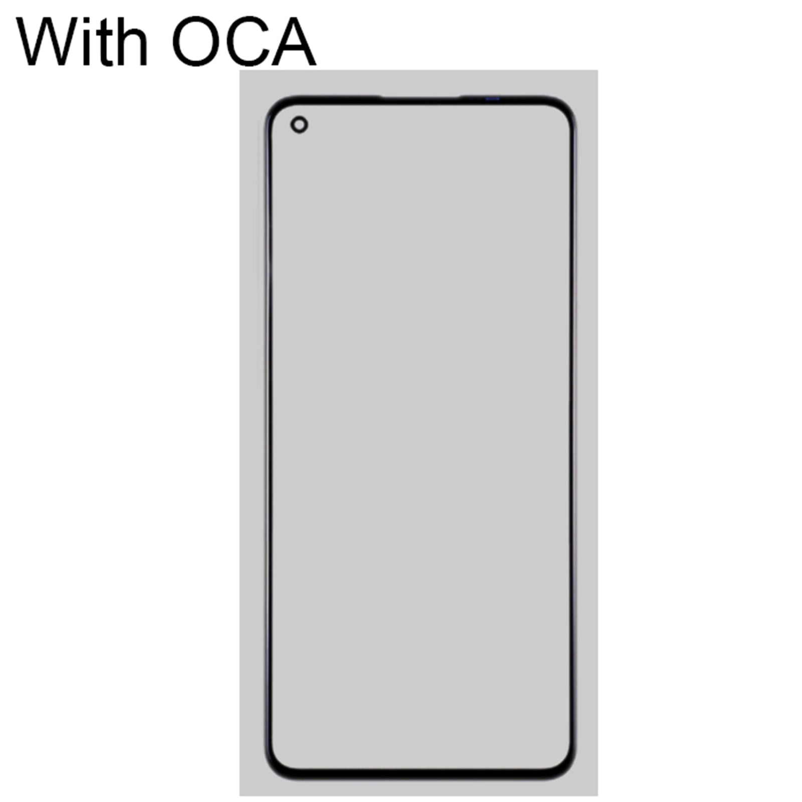 Cristal Pantalla Frontal + Adhesivo OCA OnePlus 9 / 9R