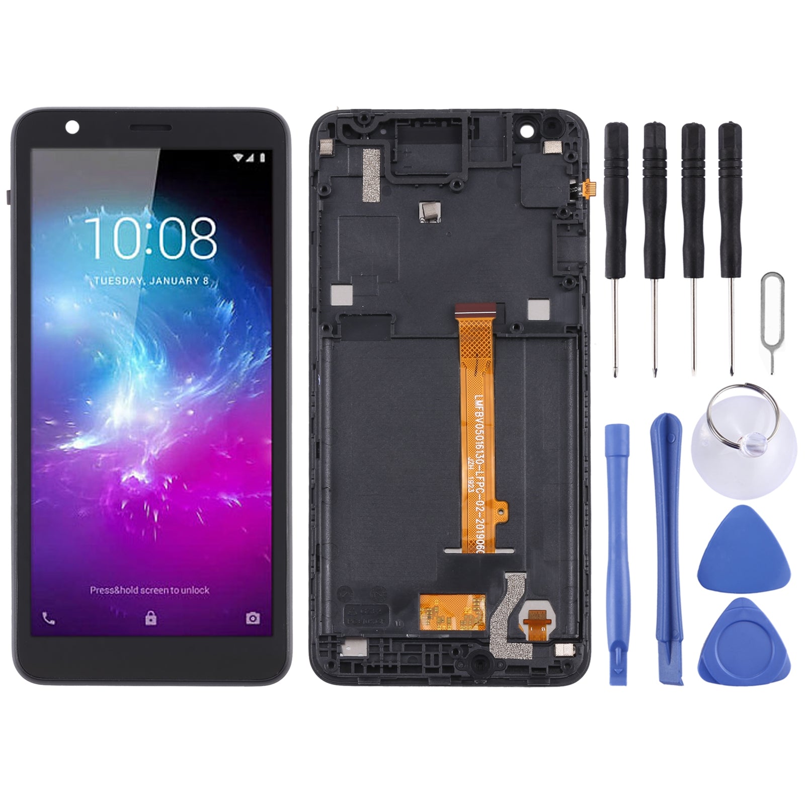 Full Screen LCD + Touch + Frame ZTE Blade L8 / A3 2019
