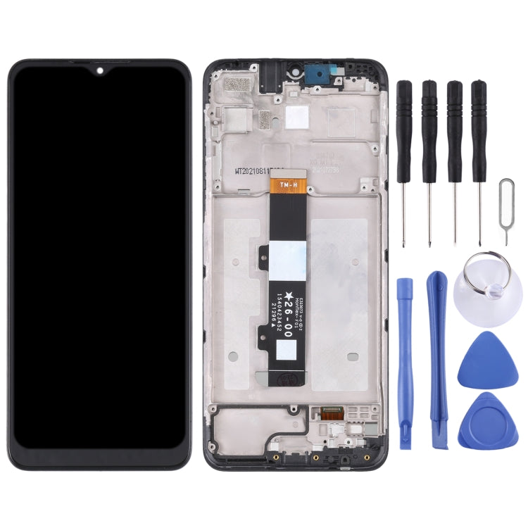 LCD Screen and Digitizer Full Assembly with Frame for Motorola G Pure