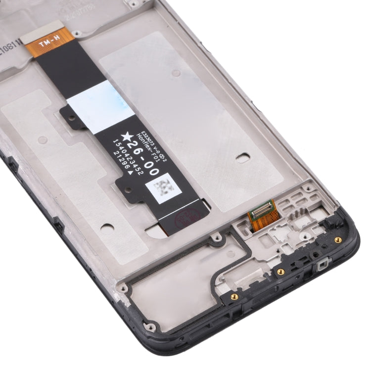 LCD Screen and Digitizer Full Assembly with Frame for Motorola G Pure