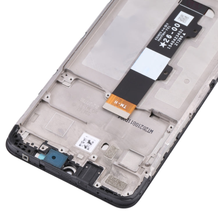 LCD Screen and Digitizer Full Assembly with Frame for Motorola G Pure